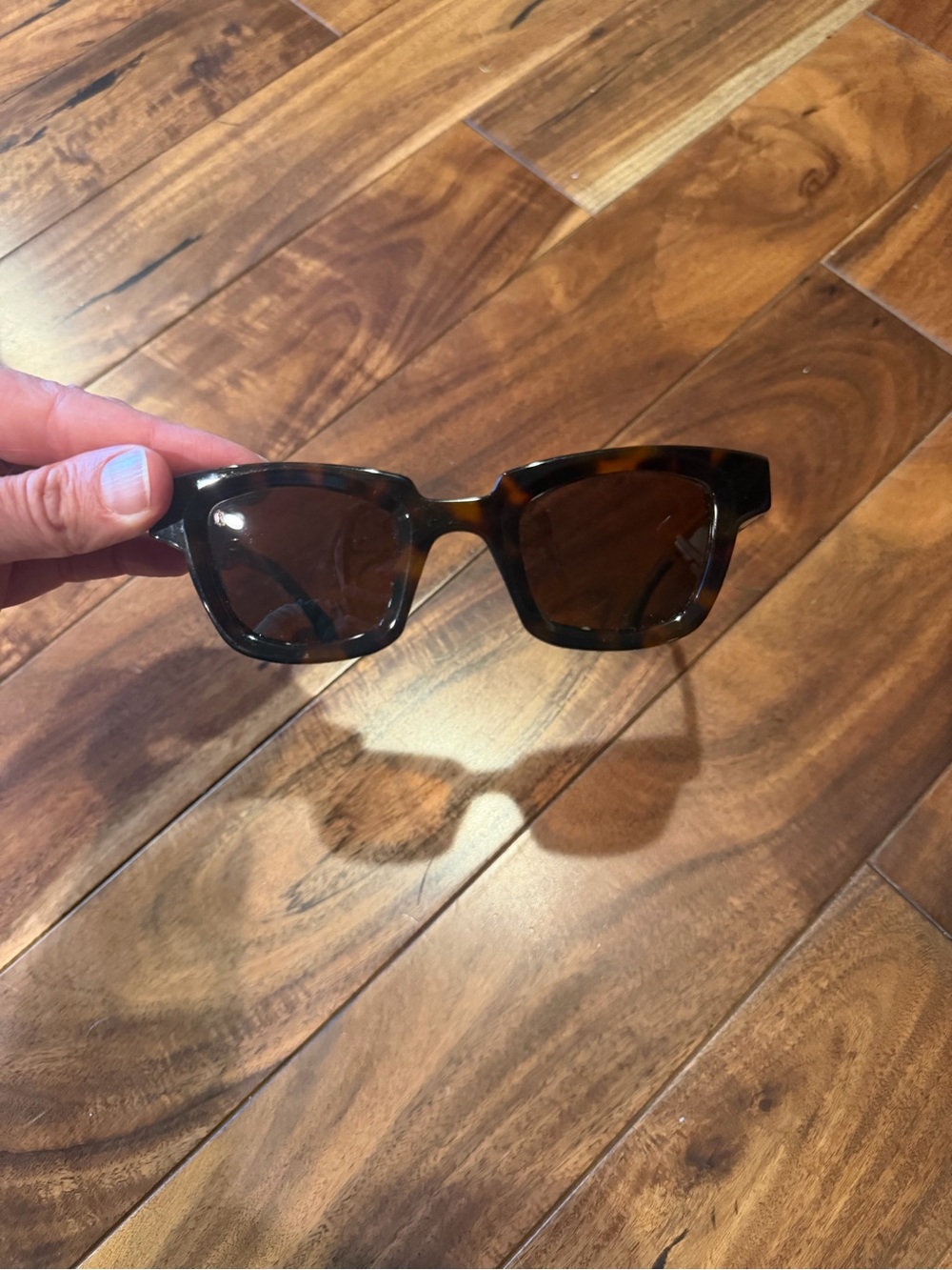 James Oro Archetype Tortoiseshell Square Sunglasses Unisex like new collection 2